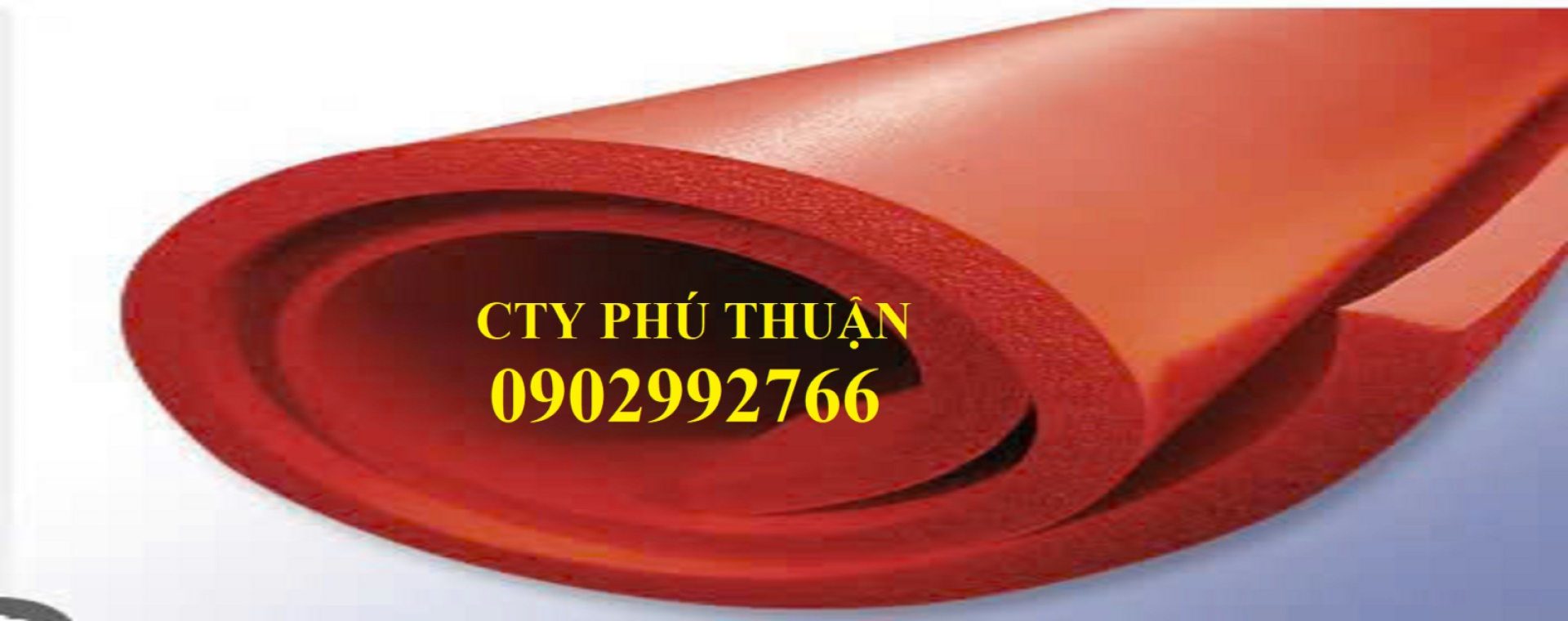 Silicon xố đỏ dày 10mm 