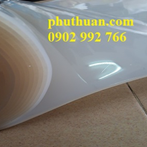 Cuộn silicon trắng dày 3mm 