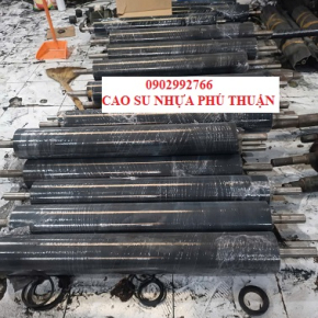 TRỤC CAO SU ÉP GỖ