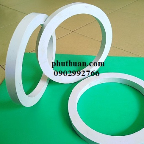 Vòng đệm cao su trắng