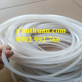 Vòng đệm silicon trắng 