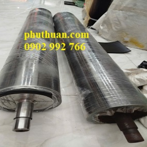 Đắp Trục cao su cho máy lăn keo 